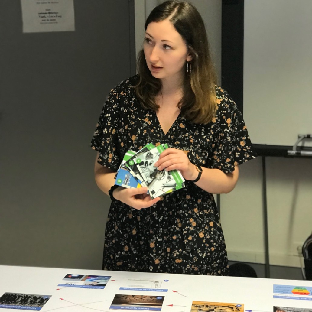 Animation d'une fresque en pr&eacute;sentiel